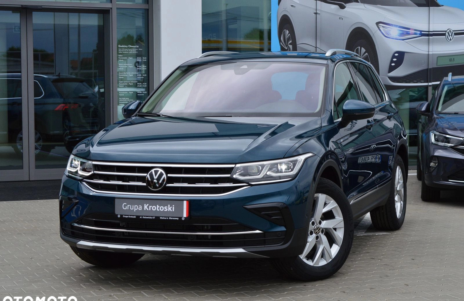 Volkswagen Tiguan cena 172500 przebieg: 1, rok produkcji 2024 z Warszawa małe 211